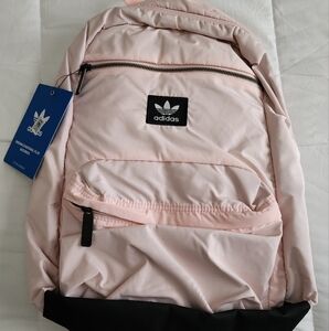 Adidas pink and Black Backpack